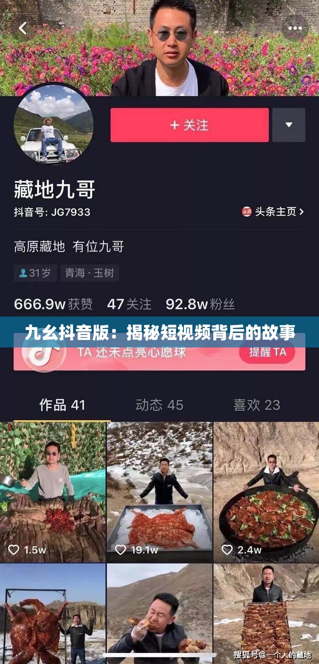 九幺抖音版：揭秘短视频背后的故事